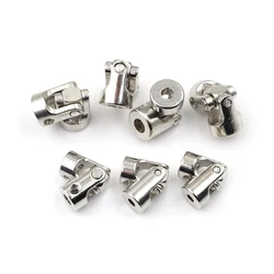 Stainless Steel Metal Universal Joint Cardan Couplings for RC Car Boat D90 SCX10 RC4WD 1pc