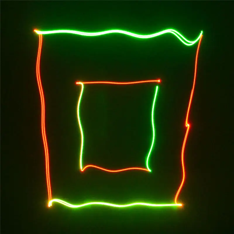 Sharelife Mini Red Green Mix Yellow DMX Laser Scan Light PRO DJ Home Party Gig Effect Stage Lighting Remote Music DM-RGY250