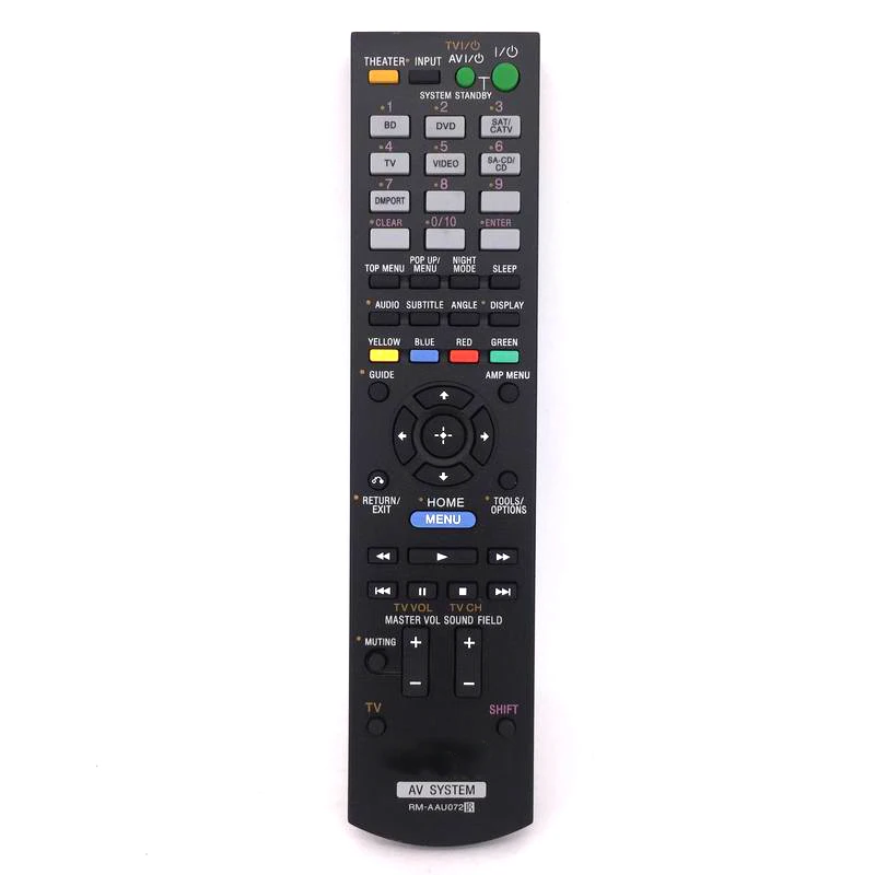 New Replacement Generic For Sony RM-AAU072 AV System Home Theater Remote Control HT-CT15