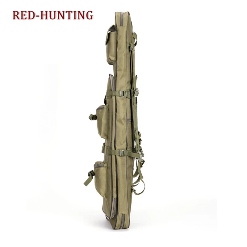 85cm/95cm/120cm Tactical Rifle Gun Shotgun Carry Case Bag Backpack Hunting shooting Bag mud Green Camping tourism