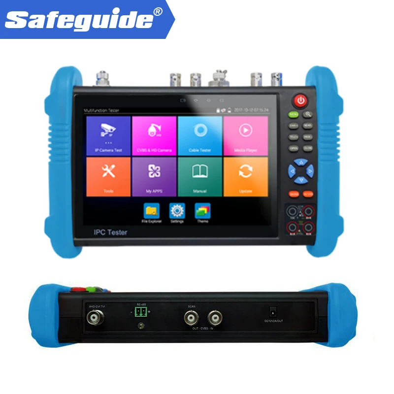 hot new products multi-function cctv tester 5MP 4MP AHD TVI CVI Camera tester for IPC-9800MOVTADHS Plus Built in WIFI,