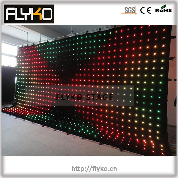 

FLYKO free shipping P18 4X7 led stage backdrops