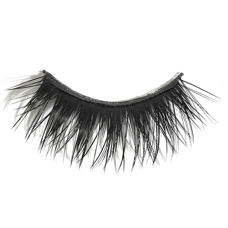 New Arrival 5Pairs Thick Long False Eyelashes Makeup Beauty Tool For Beautiful Women Black Nautral Handmade Eye Lashes Extension