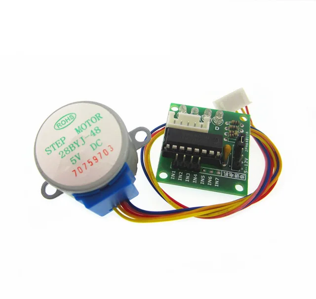 

1pair DC 5V Stepper Motor 28BYJ-48 With ULN2003 Driver Test Module Board 4-Phase For Power Tool