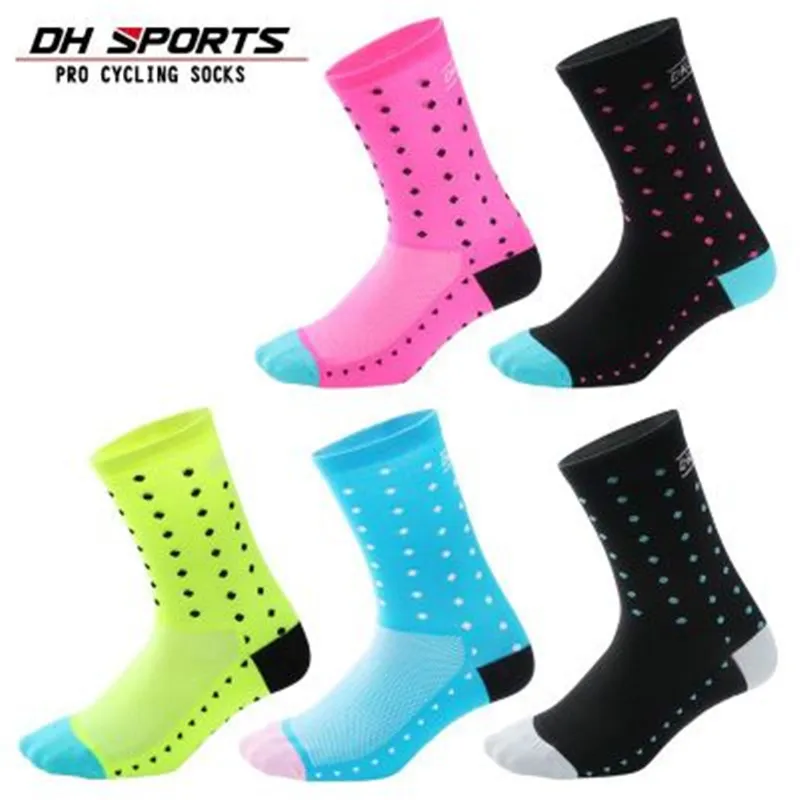 

High Quality Professtional Bicycle Cycling Socks Racing Sports Socks Breathable MTB Bike Socks Outdoor Running Sock Calcetines