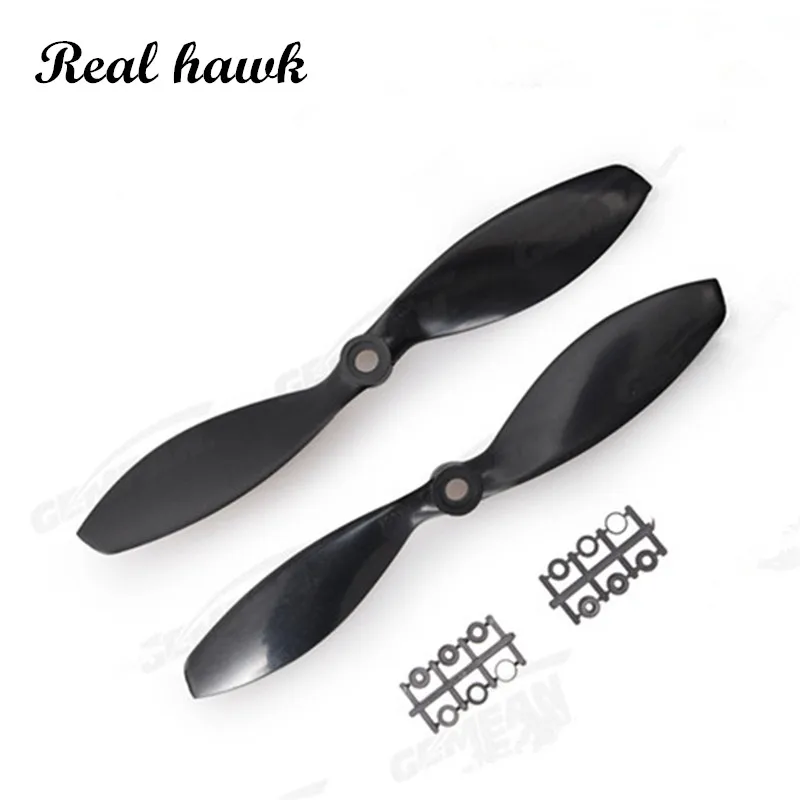 3 colors 7038 electric ABS plastic slow propeller 1 pair (CCW and CW ) is suitable for For RC Model Aircraft 2206-2312 motor