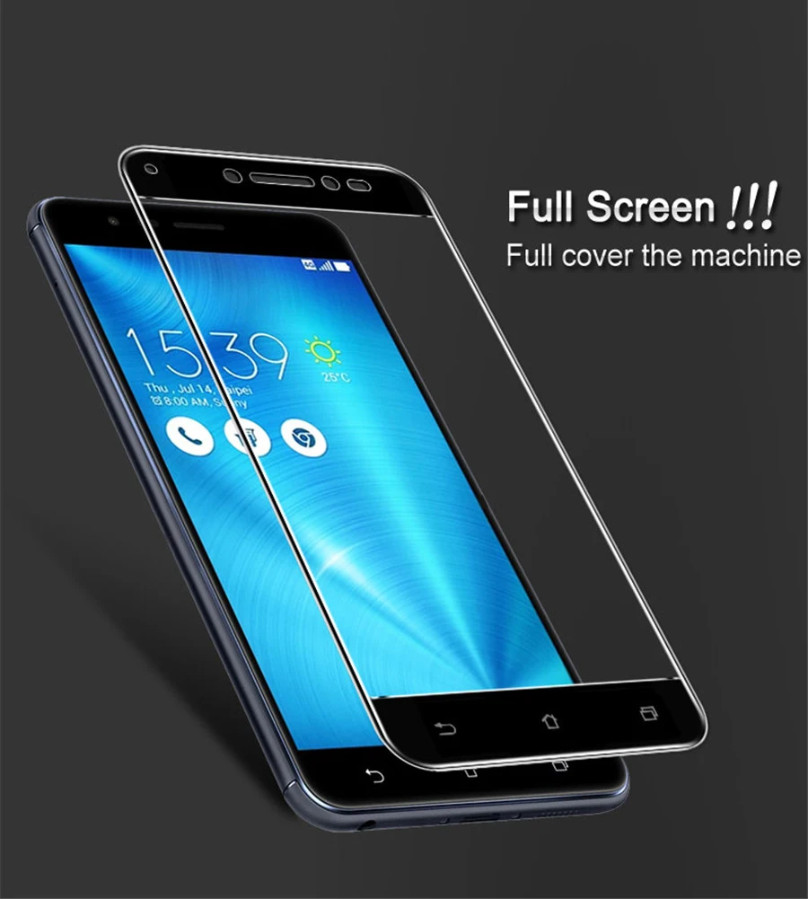 For ASUS Zenfone Live ZB501KL Tempered Glass 9H 3D Full Cover Screen Protector Film For Asus_A007 A007 X00FD Guard Cover Protect