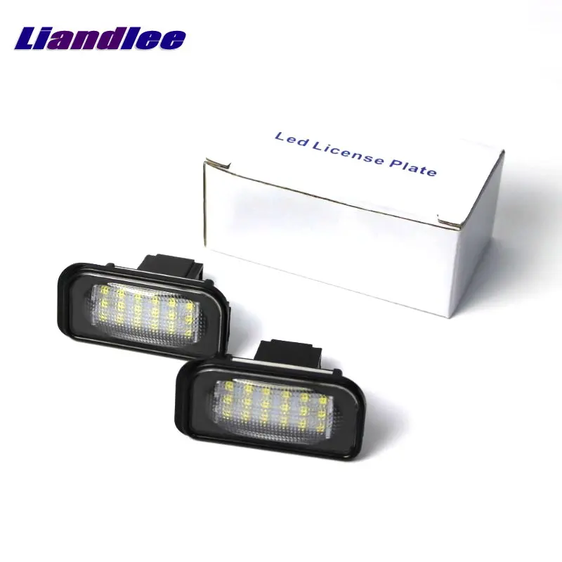 

Liandlee Car License Plate Lights For Mercedes Benz A Class W176 2012-2015 Auto Number Frame Lamp Bulb LED Electronic Accessorie