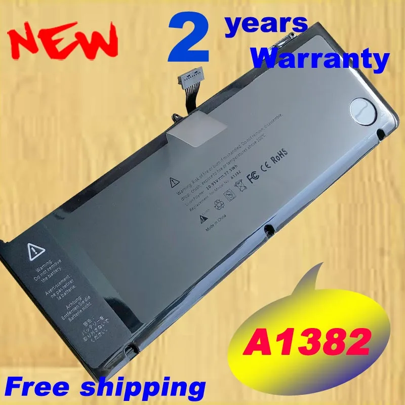 A1382 Laptop Battery For Apple MacBook Pro 15