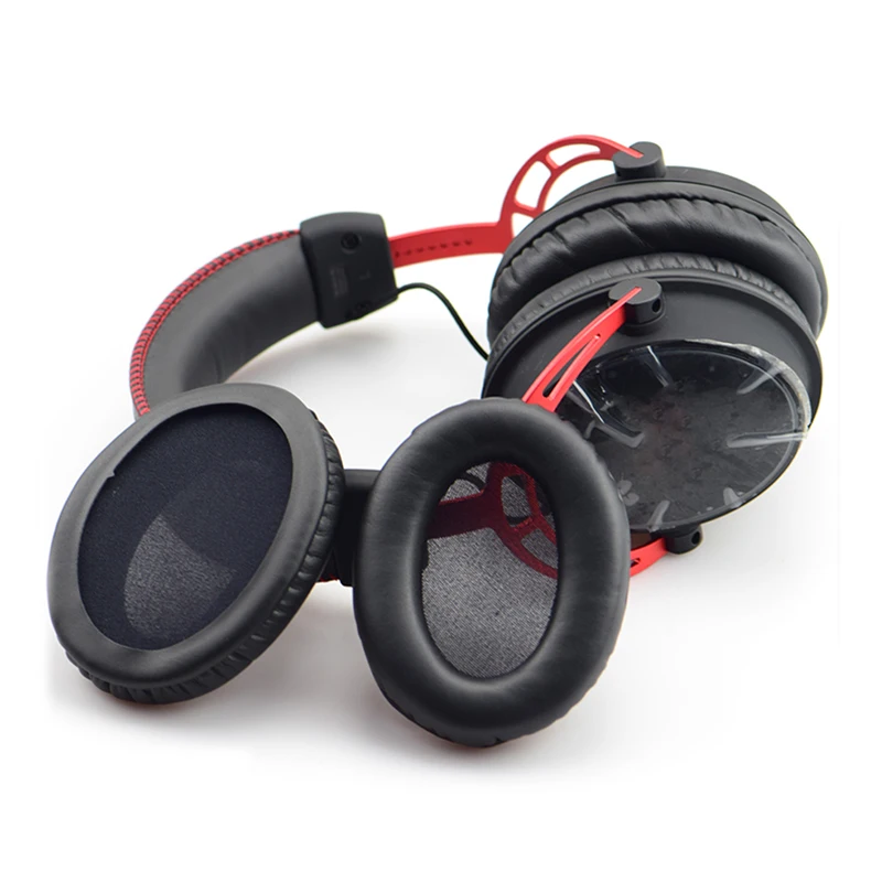 Replacement Earpads Ear foam Pad Cushion for Kingston HyperX Cloud II Alpha KHX-HSCP-GM Headphones Headset Sponge