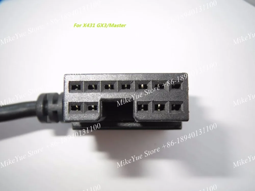 ORIGINAL for LAUNCH  X431 for Mitsubishi Hyundai -12+16 OBDII Cable GX3 Connector OBDII Adaptor 12 16 OBD2 Cables