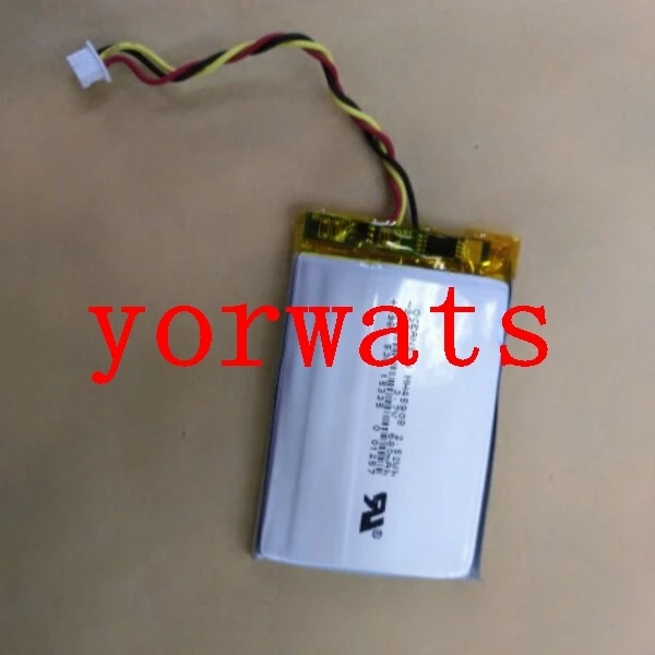 New Hot A Rechargeable Li-ion Cell  3.7V polymer lithium battery 383450P 3 wire with plug 1.5 navigator MP4 plug-in speaker GSP