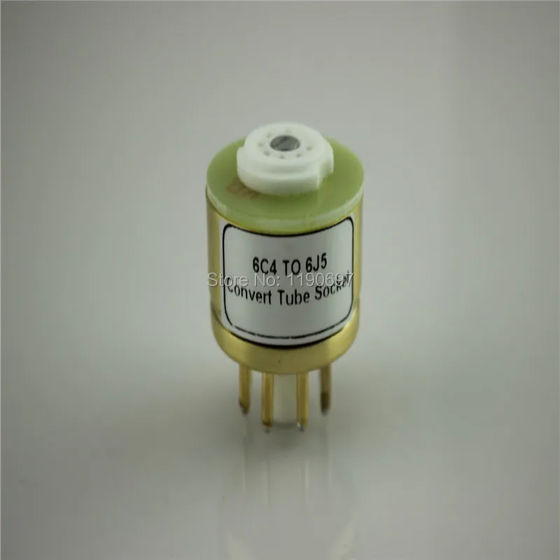 

1PC 6C4(top) TO 6J5(bottom) 7Pins TO 8Pins Tube DIY Audio Vacuum Tube Adapter Socket Converter Free Shipping