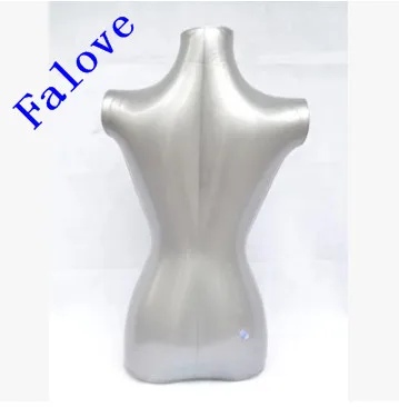 Free Shipping !!High Level Inflatable Mannequin Upper Body Display Clothes