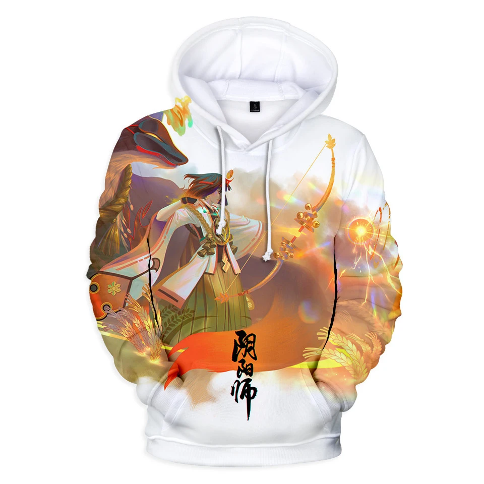 

LUCKYFRIDAYF 3d hoodies Onmyoji print fashion harajuku men women Hoodie Pullover casual Long Sleeve unisex 3D Hooded Sweatshirts