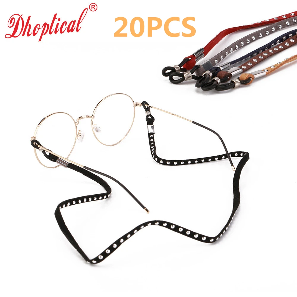 20pcs eyeglasses cord ,eyewear rope holder avoid glasses slip wholesale by dhoptical