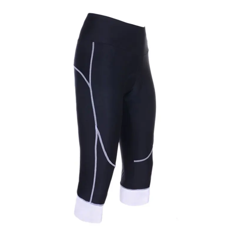 Moxilyn grau superior ciclismo shorts apertados 9d gel acolchoado bicicleta mtb esportes 3/4 shorts respirável calções de secagem rápida para mulher