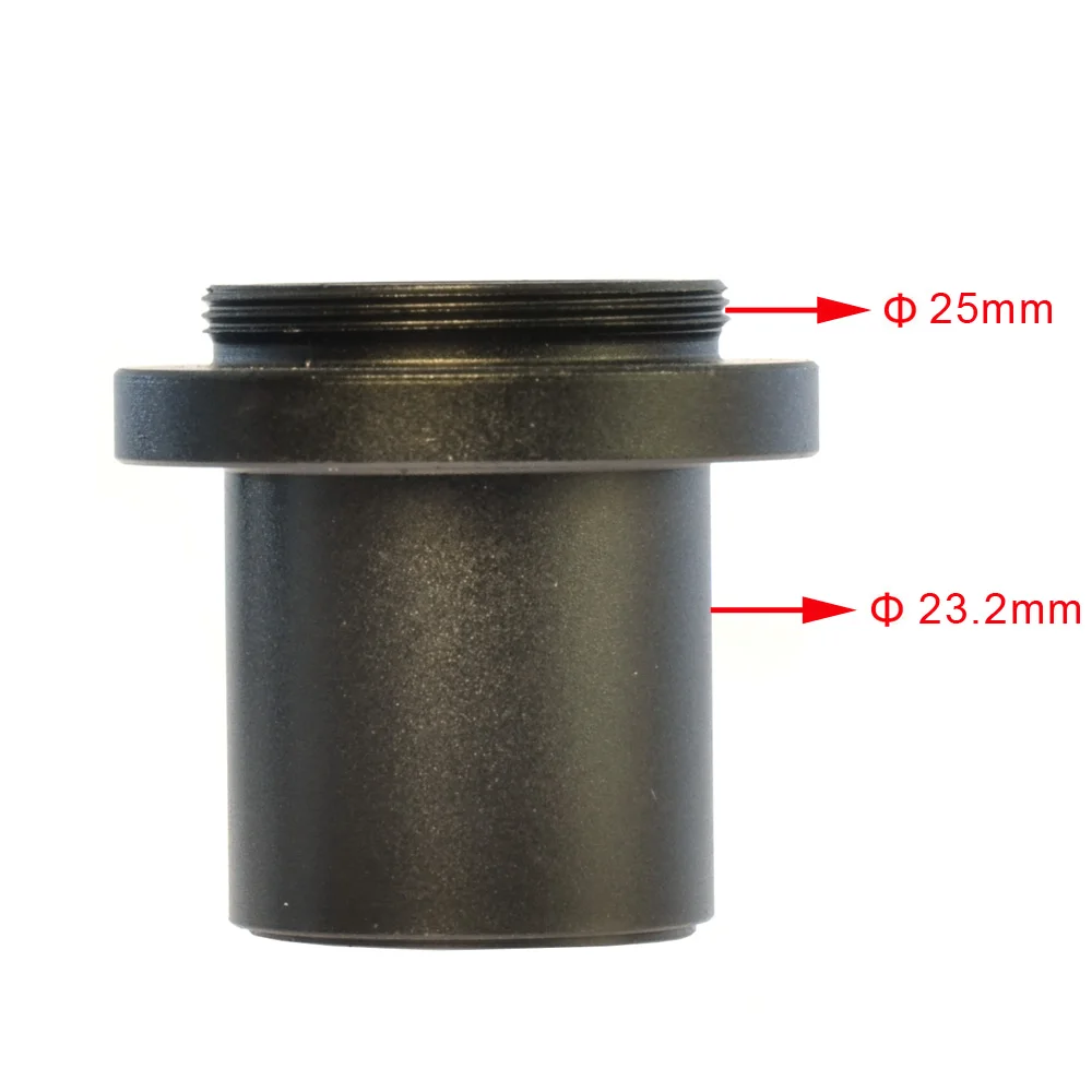 Industry Stereo Digital Camera CCD Adapter C Mount to 23.2mm Microscope Adapter for Biomicroscope