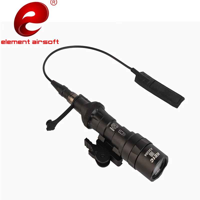 Element Airsoft Tactical Flashlight For Hunting Surefir M600 Light 250 Lumen M600C Rifle Scout Lantern Weapons Gun Light  EX442