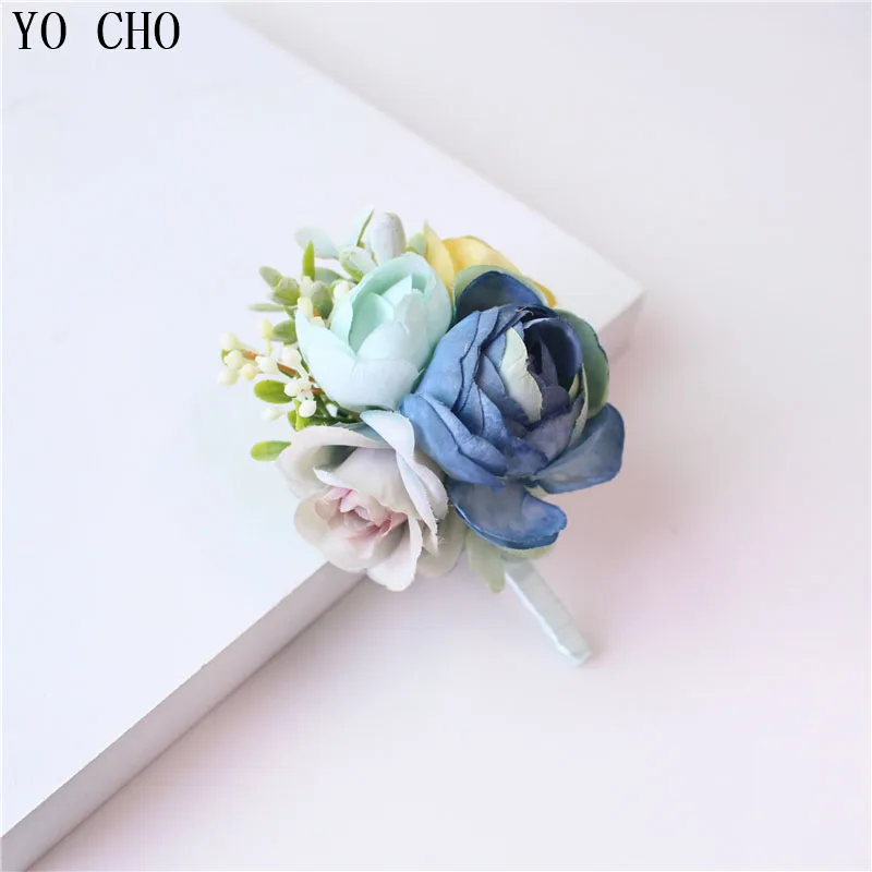 Hình CHO Nhà Trai Cưới Boutonniere Cô Dâu Cổ Tay Xòe Áo Cưới Họp Đảng Độc Đáo Cá Nhân Tô Điểm Nhân Tạo Hoa