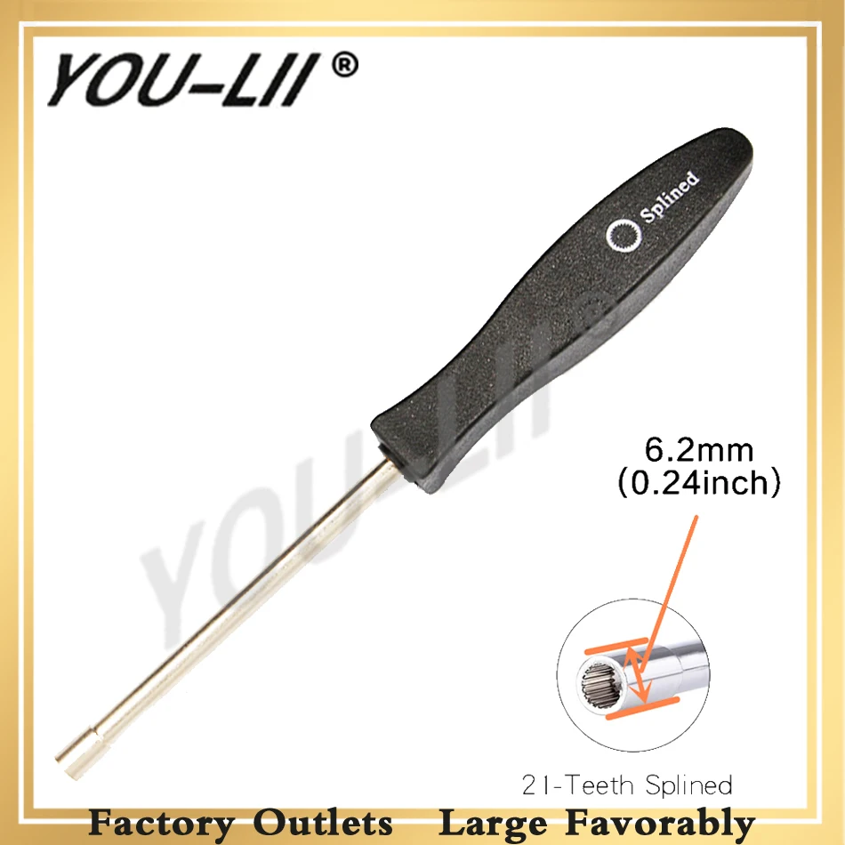 YOULII OEM New Design 21 Teeth Spline Shaped Carburetor Adjustment Tool Screwdriver For 2 Cycle POULAN ECHO -Y121 Best Quality