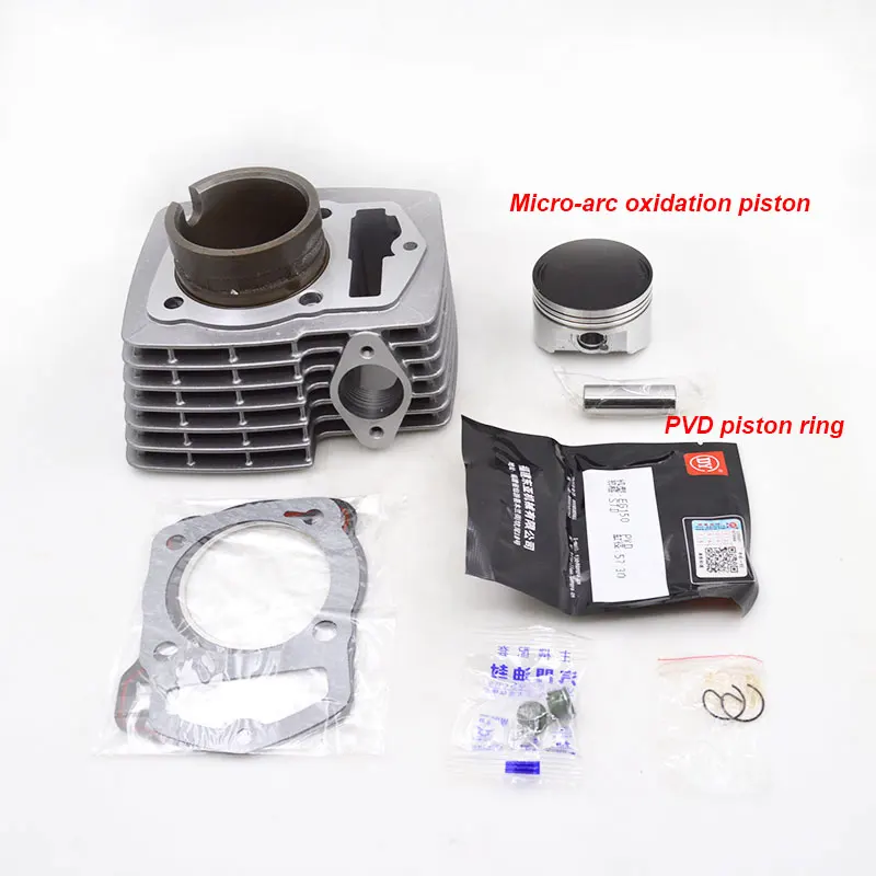 High Quality Motorcycle Cylinder Kit Set For Haojue Suzuki HJ150-7 HJ150-23A HJ150-8 HJ150 HJ 150 Engine Spare Parts