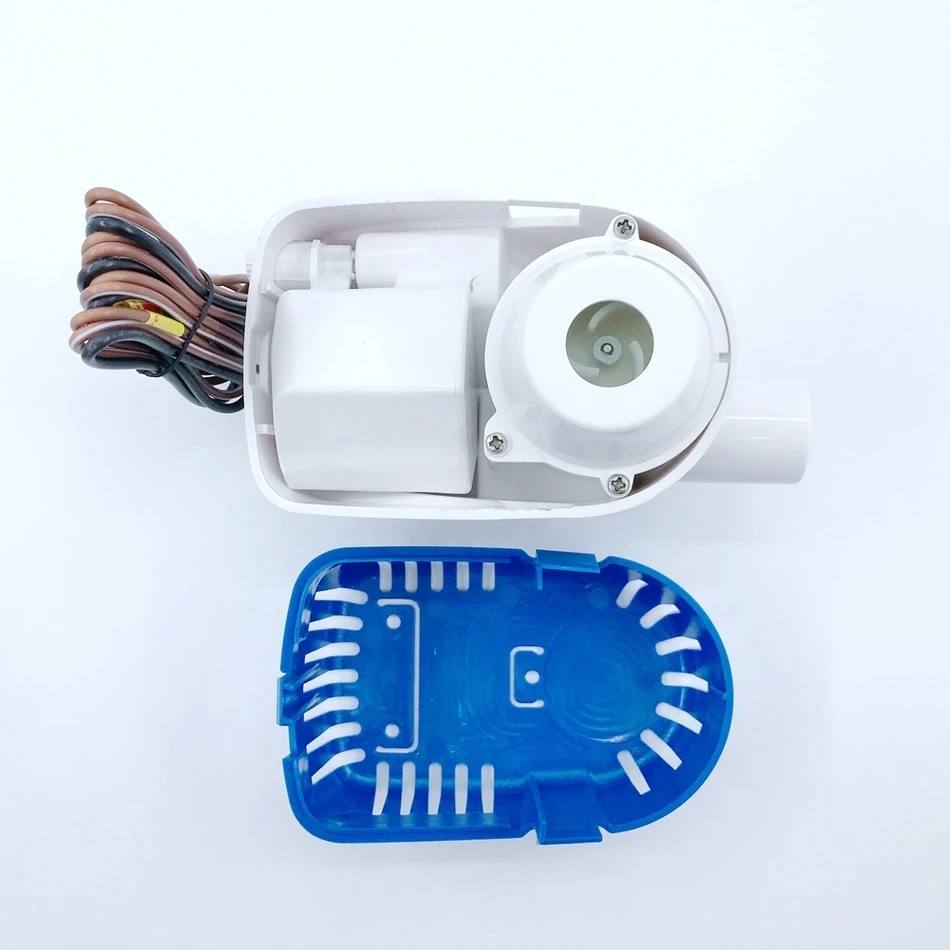 Automatic Water Pump 600GPH 12V 24V Submersible Bilge Pump With Folat Switch Auto Electric Motor Boat Aquarium Marine Equipment