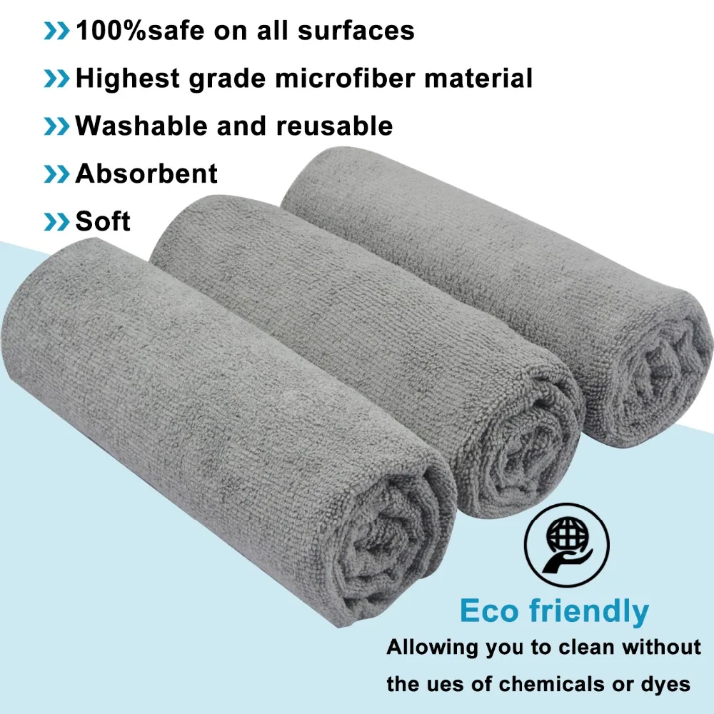 Sinland Microfiber Hair Drying Towels Hand Towels Salon Drying Towels Gym Towels Ultra Thick For Spa Hotels Home