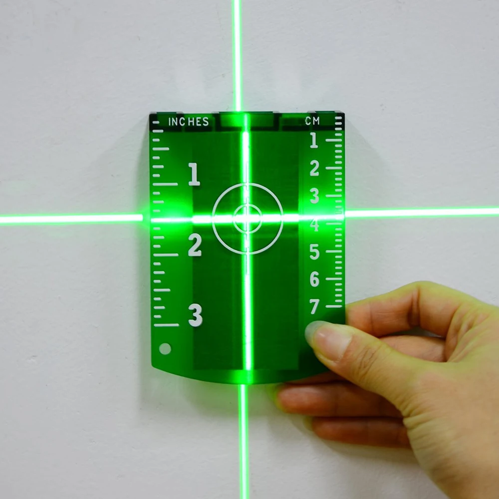 FIRECORE Laser Target Card Plate for Green Laser Level (FLT20G)