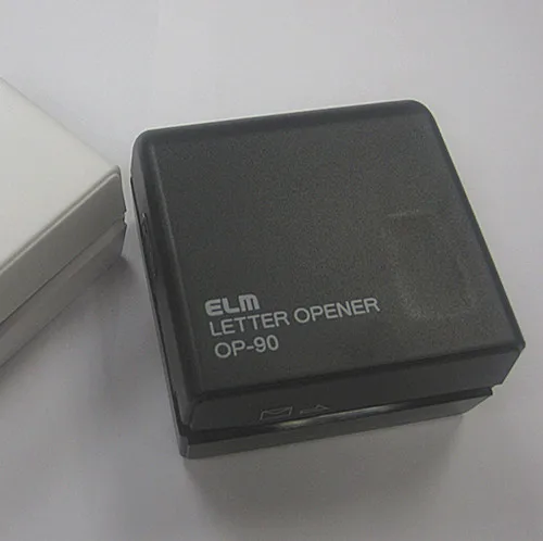 Free shipping Electric Letter Opener Mini Envelope openner letter knife Elm Op-90 Office supply Stationery