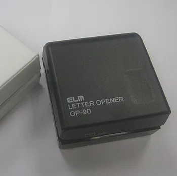 จัดส่งฟรีไฟฟ้าเปิดตัวอักษรซองมินิที่เปิดกระป๋องจดหมายมีดElm Op-90สำนักงานจัดหาเครื่องเขียน