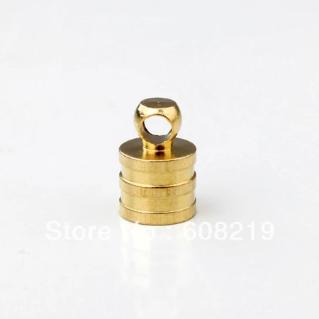 

Jewelry findings Metal End caps for laether cord; crimp end cap; chain end caps 7*10mm 1000pcs