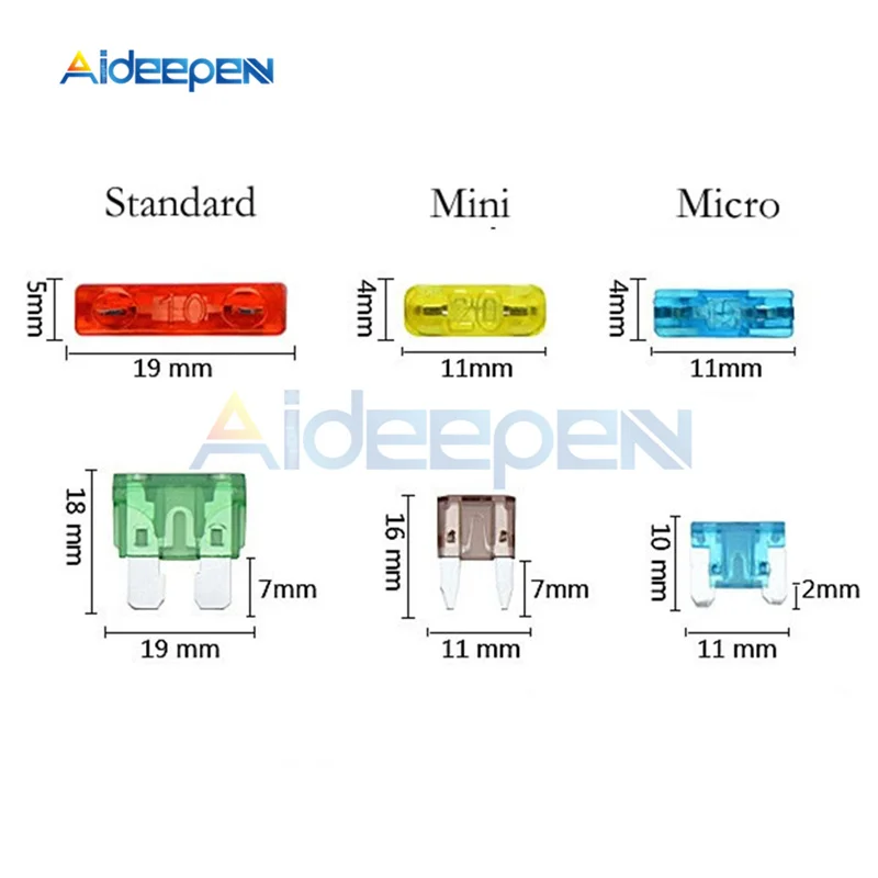 12V Cầu Chì Giá Đỡ Thêm-Một Mạch Tập Adapter Micro Mini Chuẩn Ford ATM APM Lưỡi Dao Cầu Chì Tự Động với 10A Lưỡi Dao Xe Cầu Chì Với Giá Đỡ