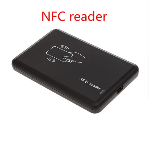 

free shipping Access Control Contactless 14443A 13.56KHZ Smart IC Card Reader for Mifare NFC203/213/216 with USB NFC reader