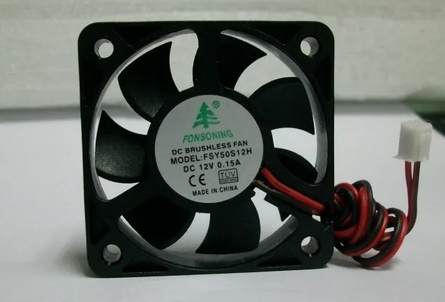5pcs/lot Brushless Fan 50X50X10mm 5010 12V Cooling Fan for 3D Printer