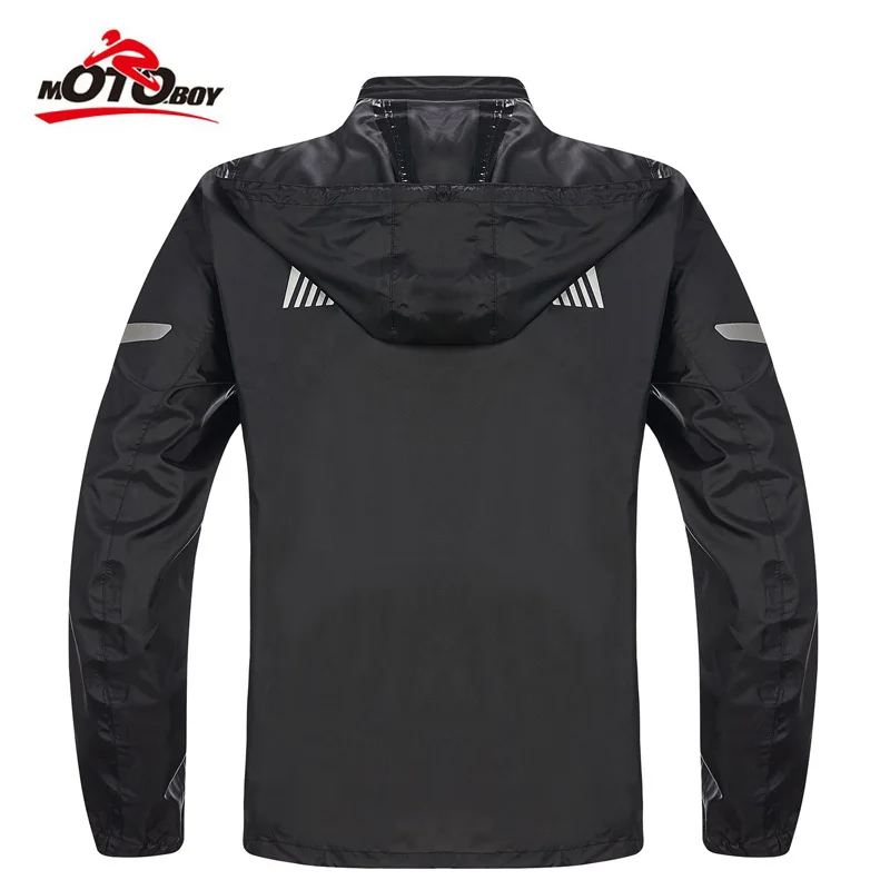 Ultra-thin Man Motorcycle Raincoat Trousers Suit Waterproof Motocross jacket Pants Night Reflective S M L XL XXL XXXL