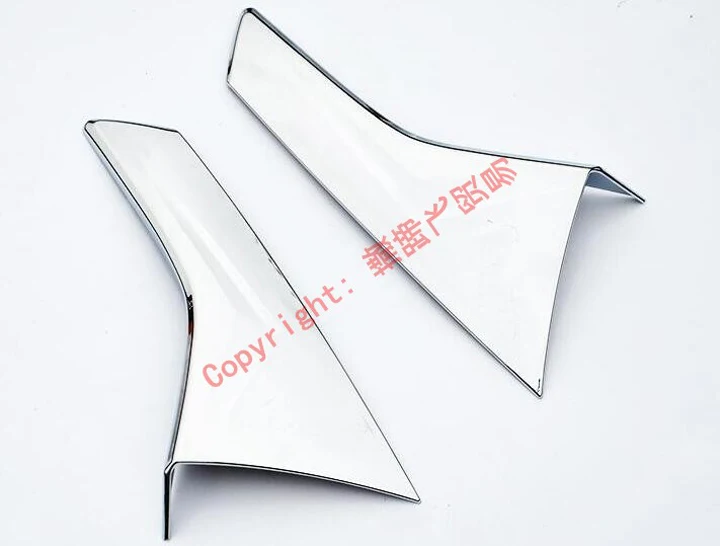 For Subaru XV 2018 2019 Car Accessories Stickers ABS Chrome Rear Window Around Cover Trim