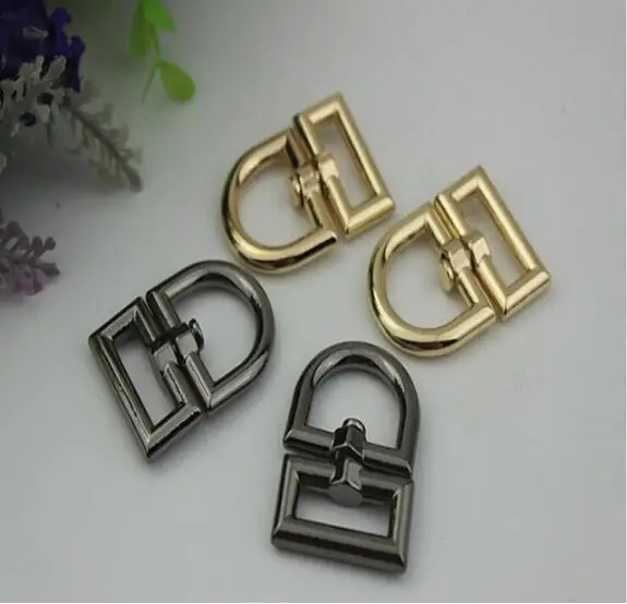 (10 PCS/lot) DIY craft leather handbags belt link decorative buckle hardware accessories