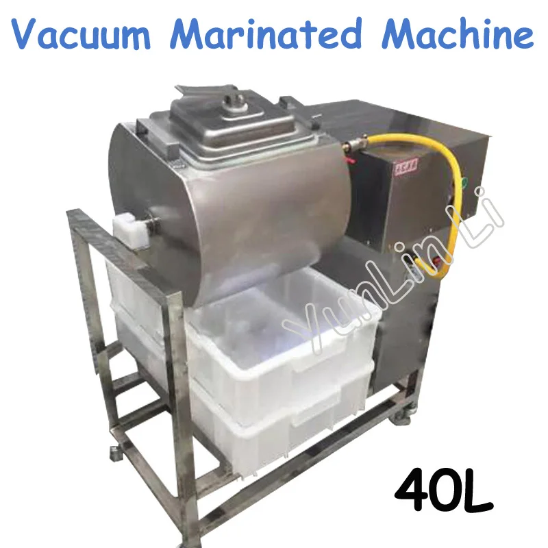 

40L Vacuum Marinated Machine 220V 500W Steel Swelling Marinated Machine Commercial Economical Meat Salting Machine YA-908