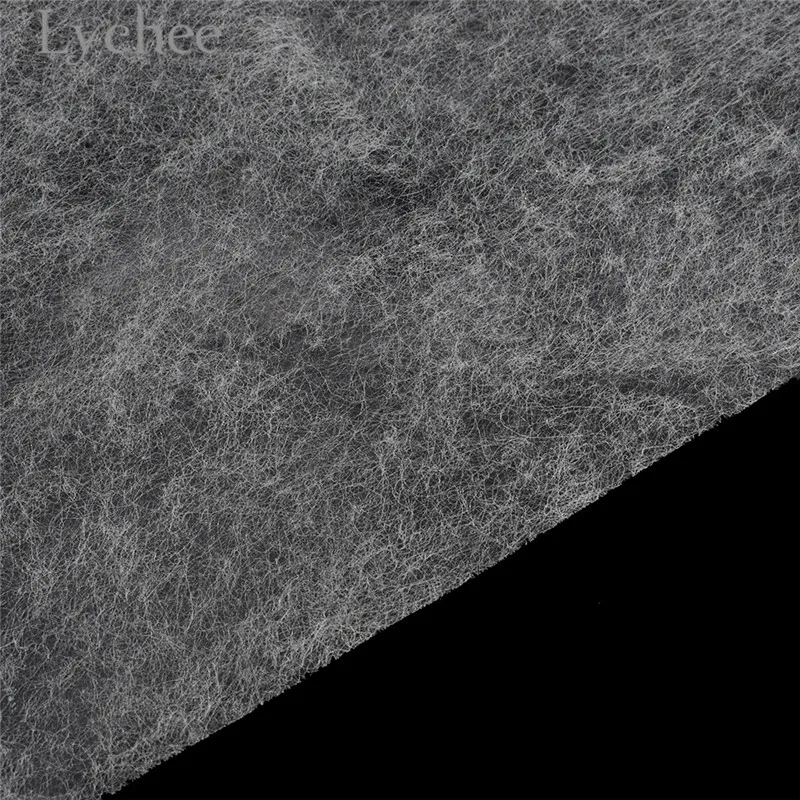 Lychee Life 1.1x1m White Interlinings High Quality Iron On Double Faced Adhesive Fabric Sewing Material Accessories For Garemets image 2