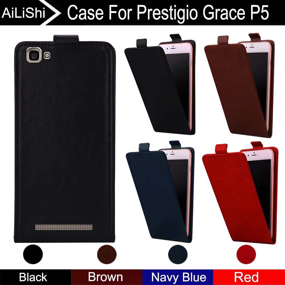 AiLiShi For Prestigio Grace P5 Case Up And Down 100% Special Vertical Phone Flip Leather Case P5 Prestigio Accessories Tracking