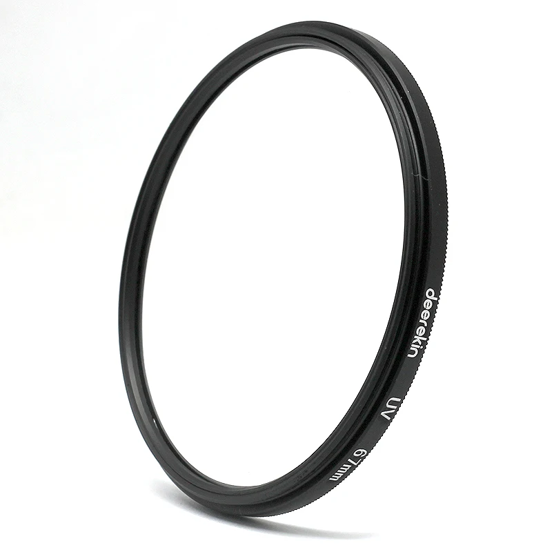 Deerekin 77 مللي متر ضئيلة فوق البنفسجية الأشعة فوق البنفسجية حماية عدسة تصفية لكانون نيكون سوني coatings الطلاءات عدسة 82 مللي متر 72 مللي متر 77 72 مللي متر