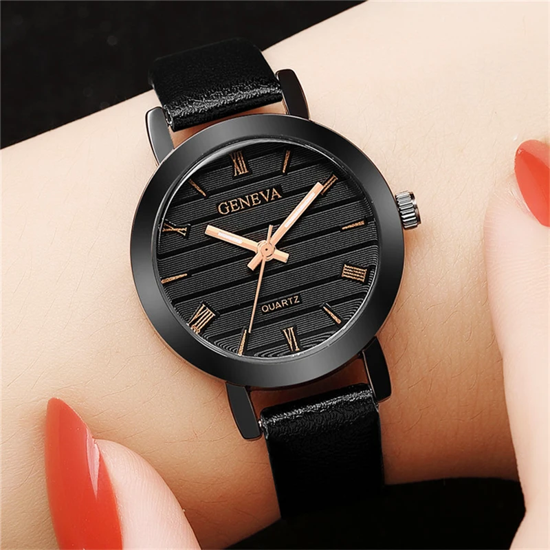 Fashion Small Black Women Watches Casual Stainless Steel Woman Watch Elegant Ladies Wrist Watch Luxury Women Clock Relojes Mujer