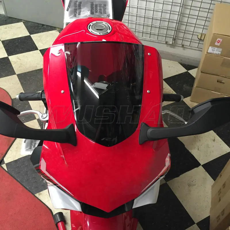 Motorcycle Double Bubble Windshield Windscreen Screen For 2015 2016 2017 2018 2019 Yamaha YZF-R1 YZF-R1M 1000 YZF R1 R1M R1S