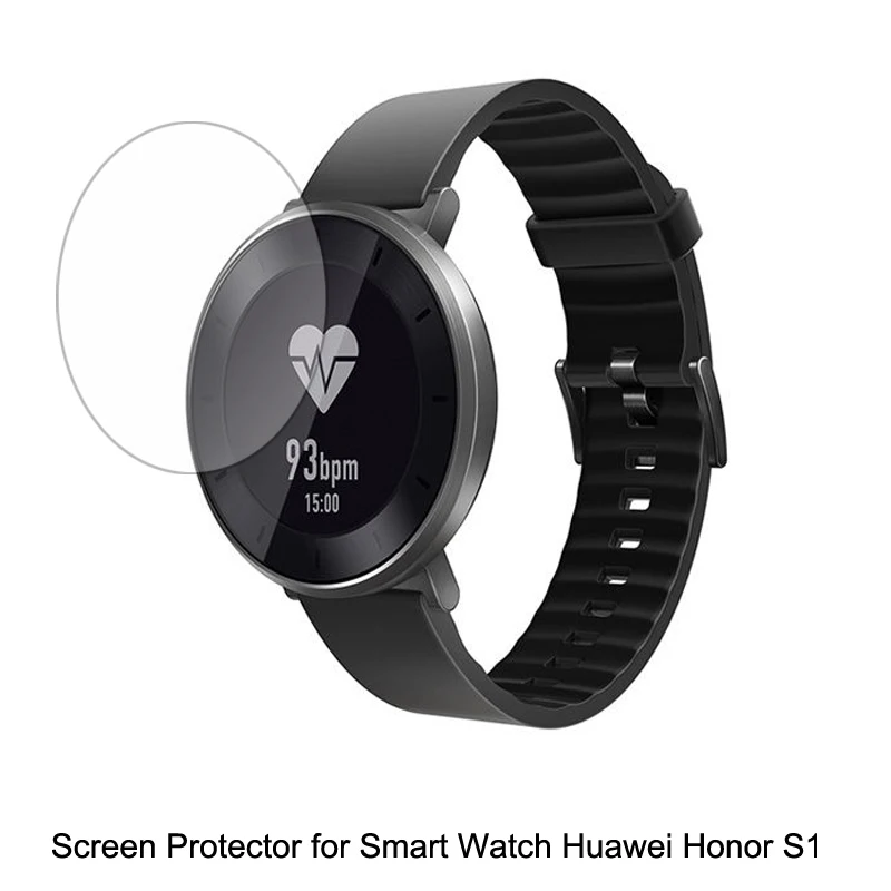 

2* Clear LCD TPU Film Anti-Scratch Soft Screen Protector Cover for Smart Watch Computer HUAWEI Honor S1 Accessories