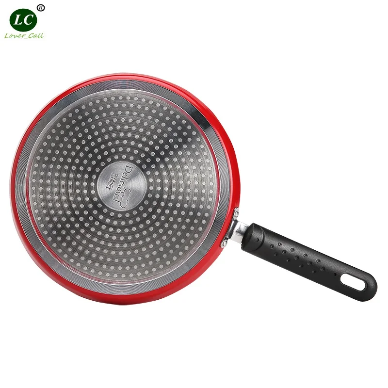 24cm 8inch Battercake Induction Frying Pan Skillet Cookware Pan Shallow Beefsteak Fry Nonstick Cook Pan