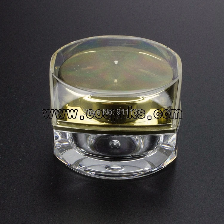 1000pcs empty JA102 5ml sample bottles , small 5g plastic containers for eye shadow