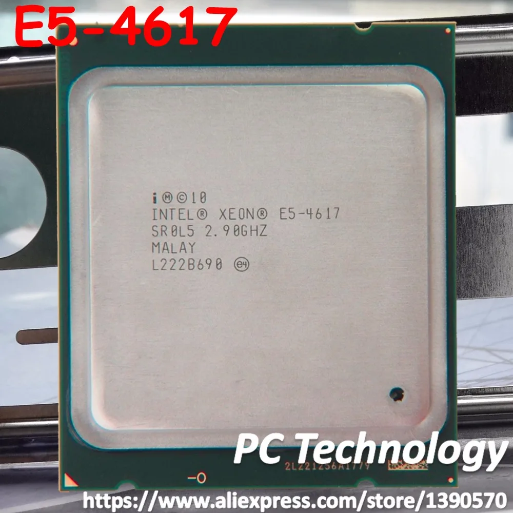 

E5-4617 Original Intel Xeon E5 4617 2.9GHZ 6-Core 15MB SmartCache FCLGA2011 130W 1 year warrant free shipping