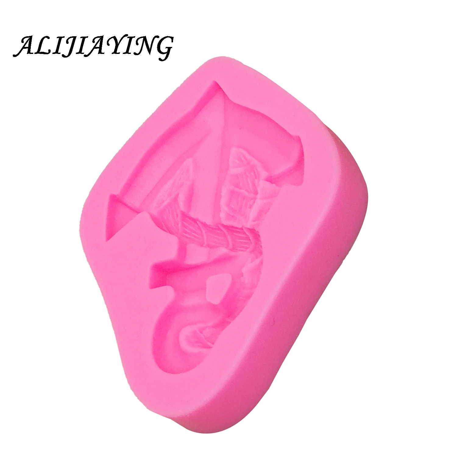 1 قطع 3D الكرتون مرساة سفينة الدفة شكل قالب من السيليكون فندان قوالب كوكي الخبز الشوكولاته العفن كعكة تزيين أدوات D1104