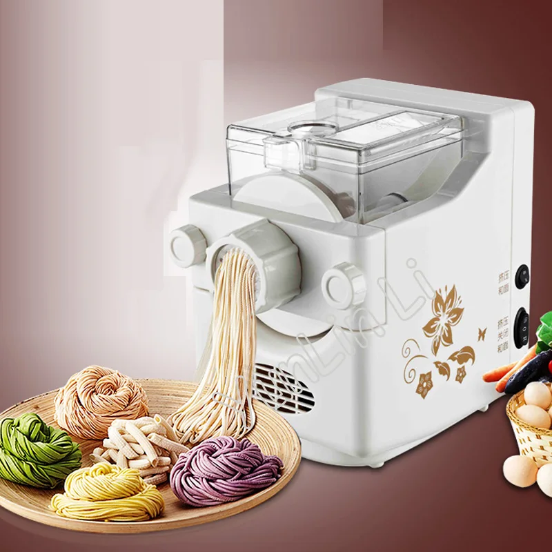 DIY Household Pasta Machine Fresh Pasta Machine Fully-Automatic Noodle Making Machine Electric Noodle Cutter Dough Machine